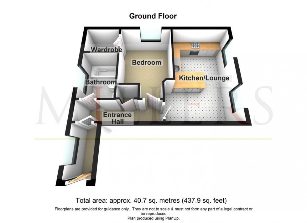 Floorplan for Forest Court, Hemnall Street, Epping