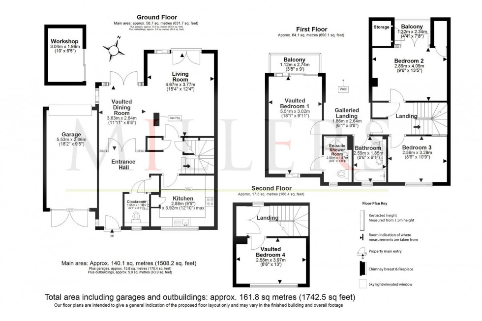 Floorplan for St. Nicholas Green, Newhall