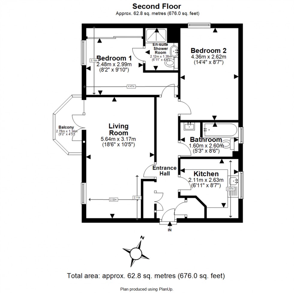 Floorplan for Buckingham Road, Epping