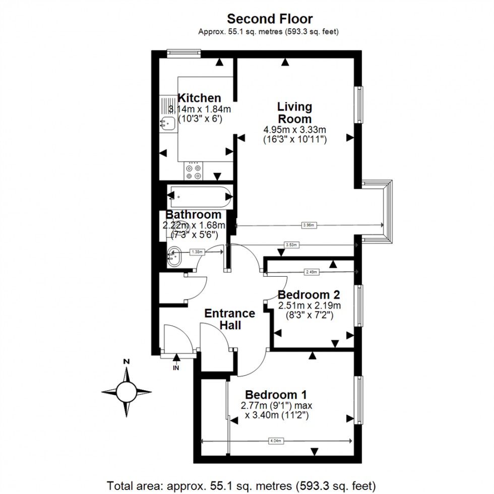 Floorplan for Woodland Grove, Epping