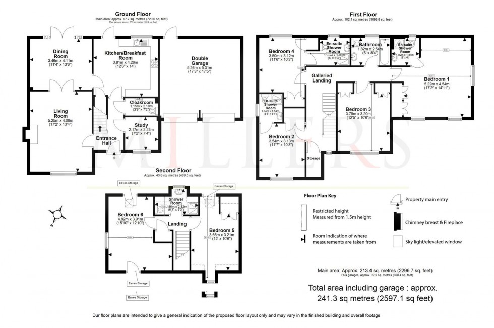 Floorplan for Tempest Mead, North Weald