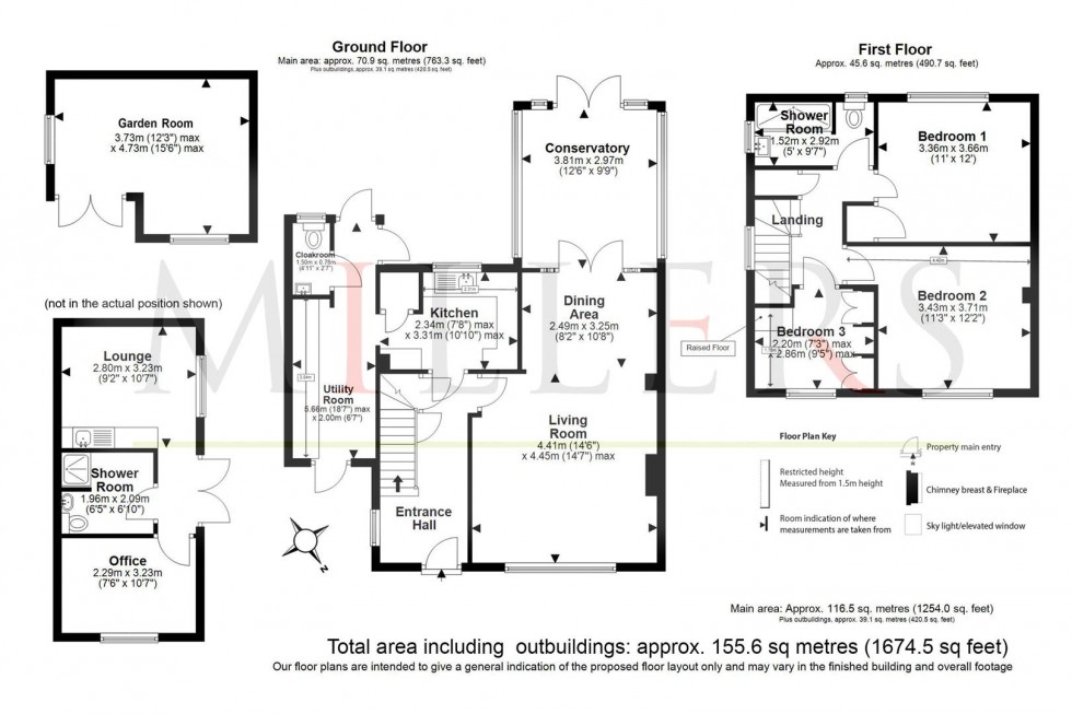 Floorplan for Highland Avenue, Loughton