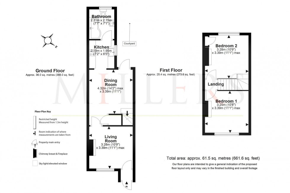 Floorplan for Sunnyside Road, Epping
