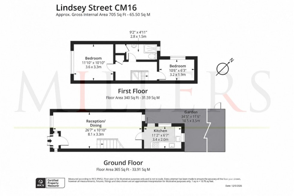 Floorplan for Lindsey Street, Epping