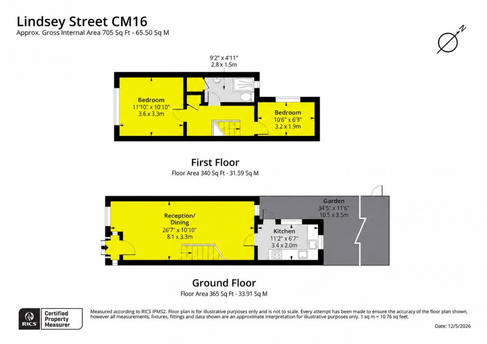 Floorplan for Lindsey Street, Epping