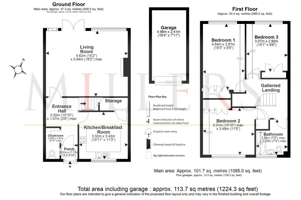 Floorplan for Thornhill, North Weald