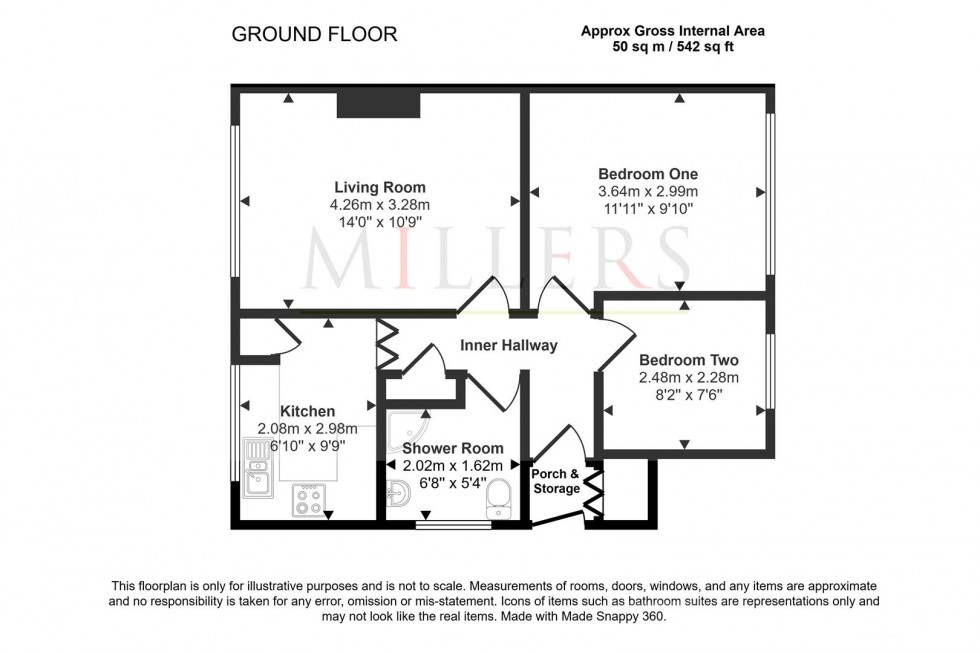 Floorplan for Doddinghurst Road, Brentwood