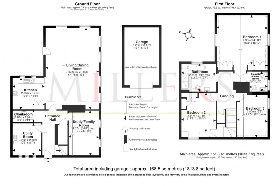 Floorplan for Great Stony Park, Ongar